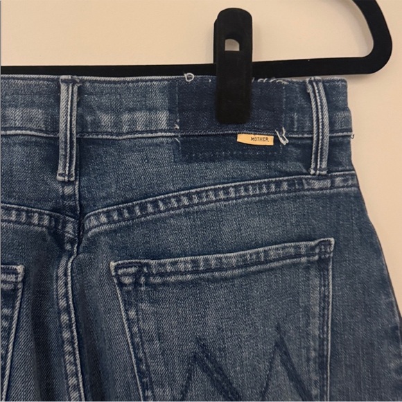 NWOT MOTHER LIL HALF PIPE FLOOD JEANS - Picture 6 of 9